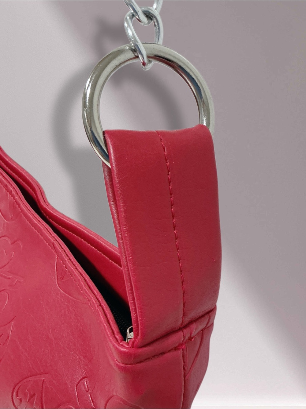 LUX DE VILLE Red True Love Embossed House of Blues Collab Purse - Picture 7 of 13